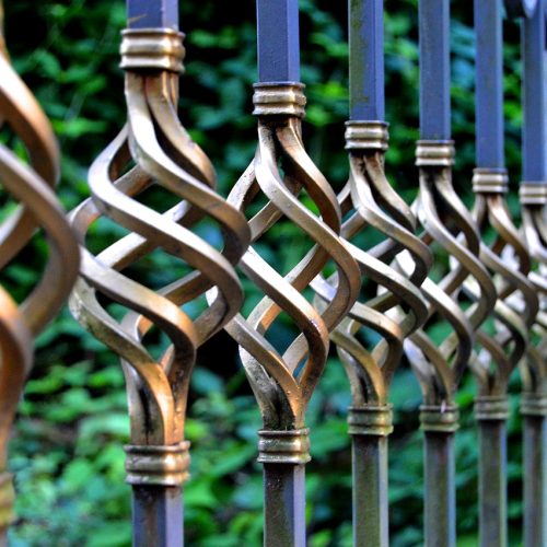 iron gate, wrought iron, metal gate-1623303.jpg